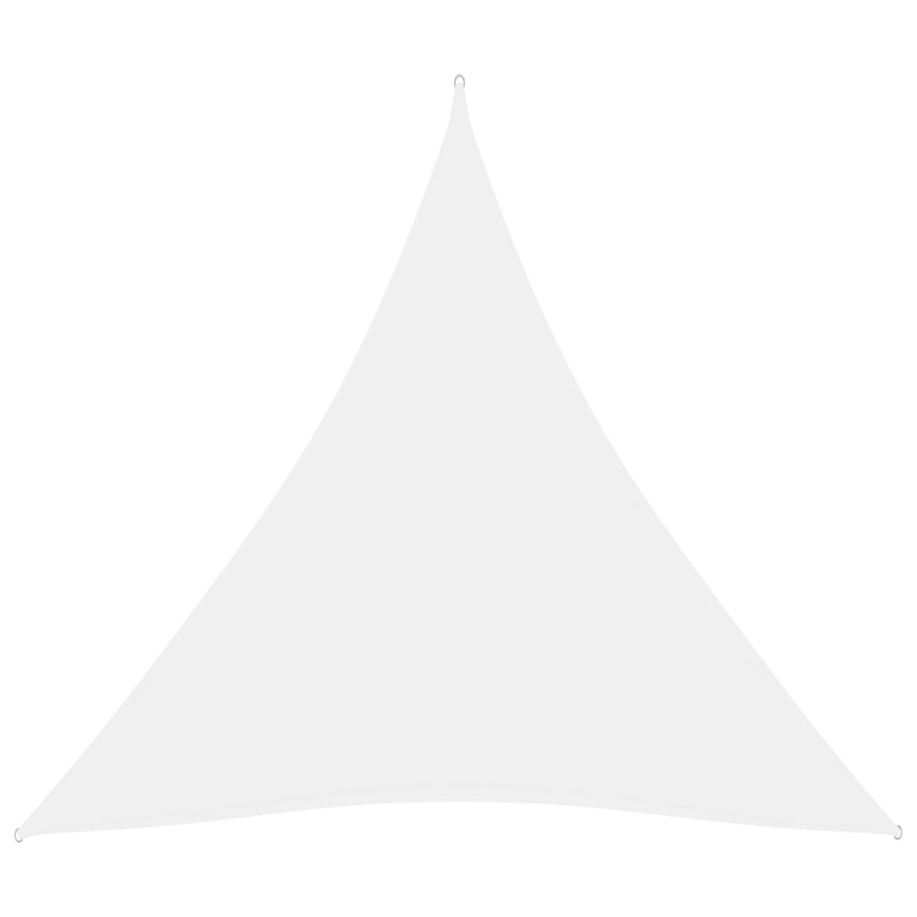 Zonnescherm Driehoekig 3,6X3,6X3,6 M Oxford Stof 3.6 x 3.6 x 3.6 m Wit