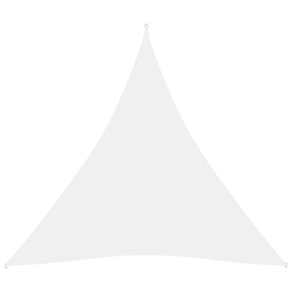 Zonnescherm Driehoekig 3,6X3,6X3,6 M Oxford Stof 3.6 x 3.6 x 3.6 m Wit