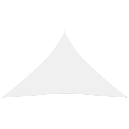 Zonnescherm Driehoekig 3,6X3,6X3,6 M Oxford Stof 3.6 x 3.6 x 3.6 m Wit