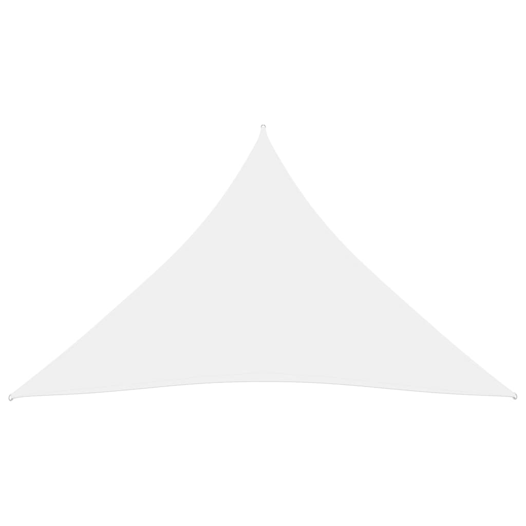 Zonnescherm Driehoekig 4,5X4,5X4,5 M Oxford Stof 4.5 x 4.5 x 4.5 m Wit