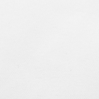 Zonnescherm Driehoekig 4X5X6,4 M Oxford Stof 4 x 5 x 6.4 m Wit