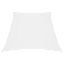 Zonnezeil Trapezium Oxford Stof 2/4 x 3 m Wit