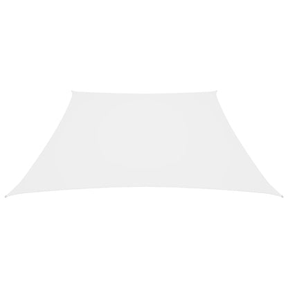Zonnezeil Trapezium Oxford Stof 2/4 x 3 m Wit