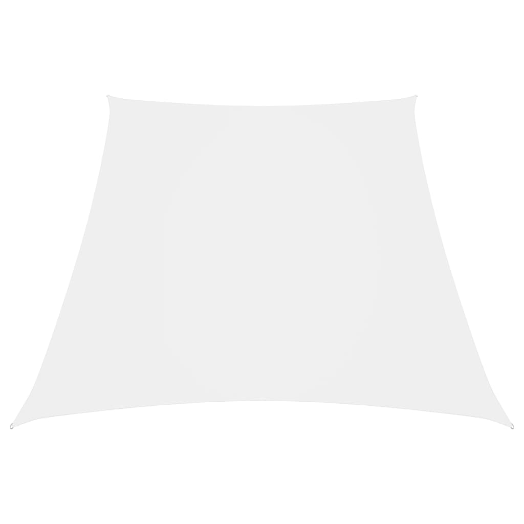 Zonnezeil Trapezium Oxford Stof 3/5 x 4 m Wit