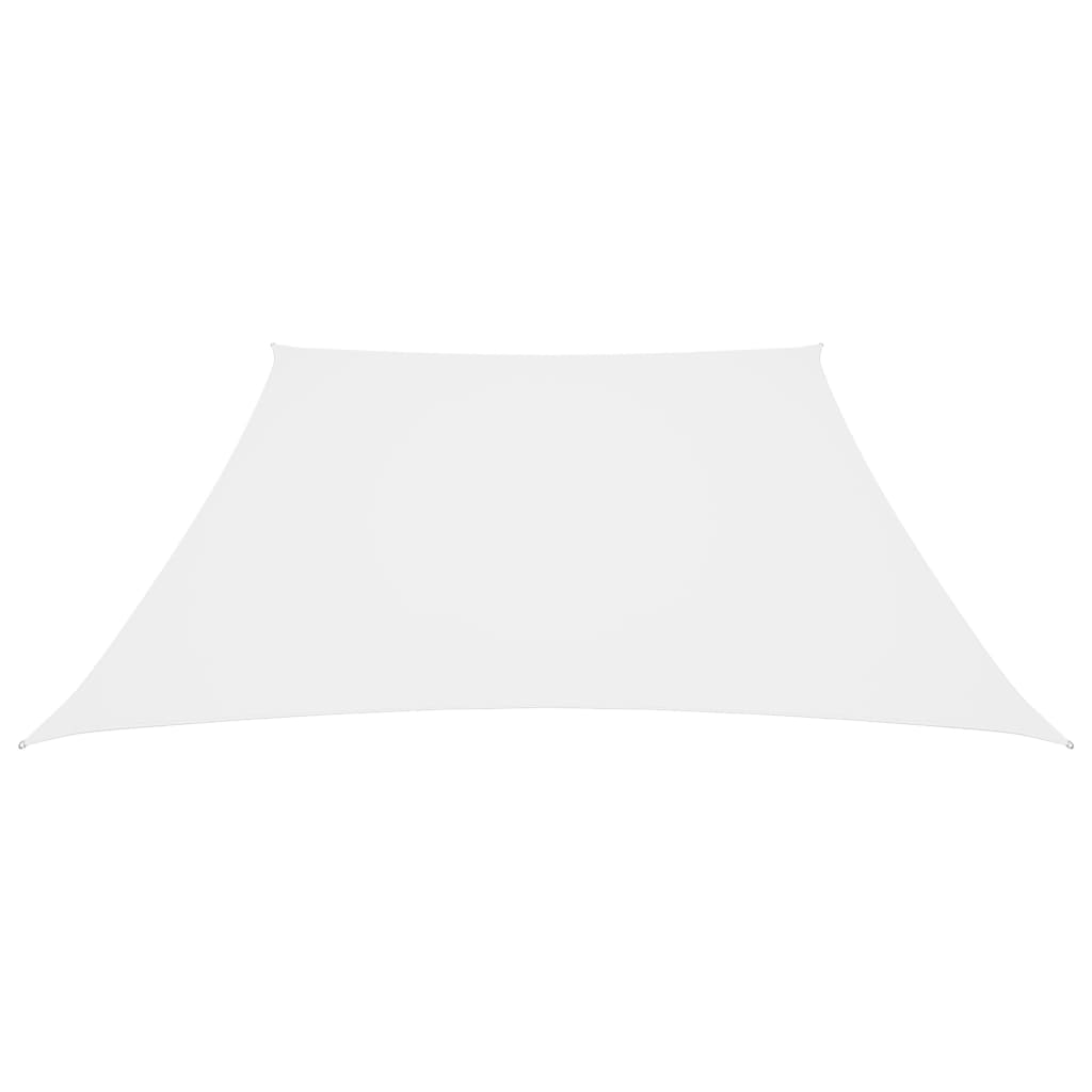 Zonnezeil Trapezium Oxford Stof 3/5 x 4 m Wit