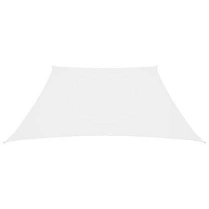 Zonnezeil Trapezium Oxford Stof 3/5 x 4 m Wit