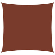 Zonnescherm vierkant 2,5x2,5 m oxford stof terraccota