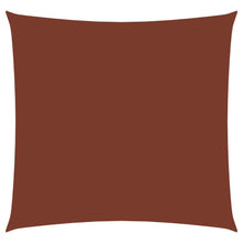 Zonnescherm vierkant 2,5x2,5 m oxford stof terraccota 2.5 x 2.5 m Terracotta