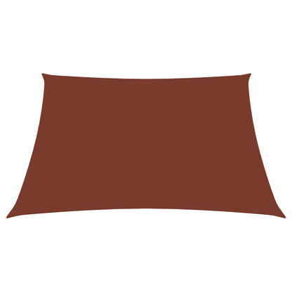 Zonnescherm vierkant 2,5x2,5 m oxford stof terraccota 2.5 x 2.5 m Terracotta