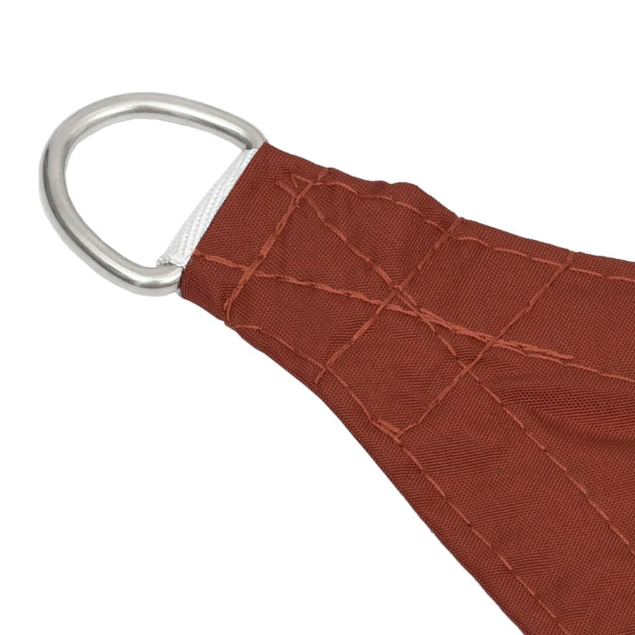 Zonnescherm vierkant 2,5x2,5 m oxford stof terraccota 2.5 x 2.5 m Terracotta