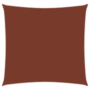 Sunshade square 6x6 m oxford fabric terracotta