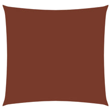 Zonnescherm vierkant 6x6 m oxford stof terracottakleurig 6 x 6 m Terracotta