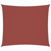 Rectangular sunshade 2x2.5 m oxford fabric terracotta color