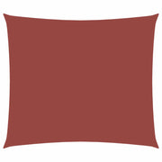 Zonnezeil rechthoek 2,5x3,5 m terracotta oxford stof