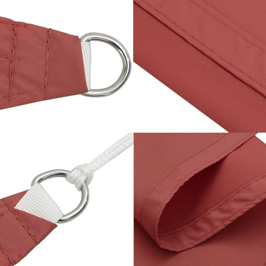 Zonnescherm Rechthoekig 2,5X3,5 M Oxford Stof Kleurig Terracotta 2.5 x 3.5 m