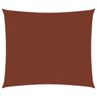 Zonnescherm Rechthoekig Oxford Stof Kleurig Terracotta 3 x 4 m