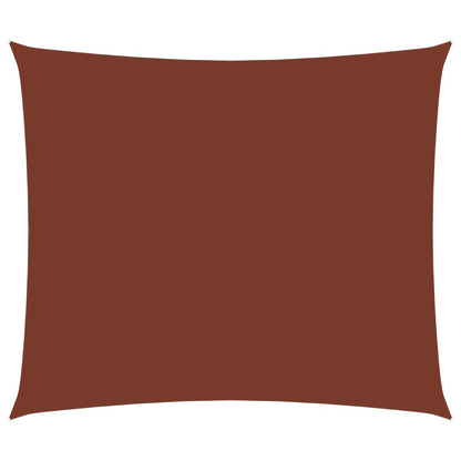 Zonnescherm Rechthoekig Oxford Stof Kleurig Terracotta 3 x 4 m