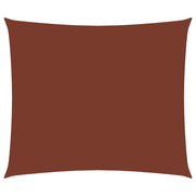 Zonnescherm rechthoek 3x4,5 m terracotta oxford stof
