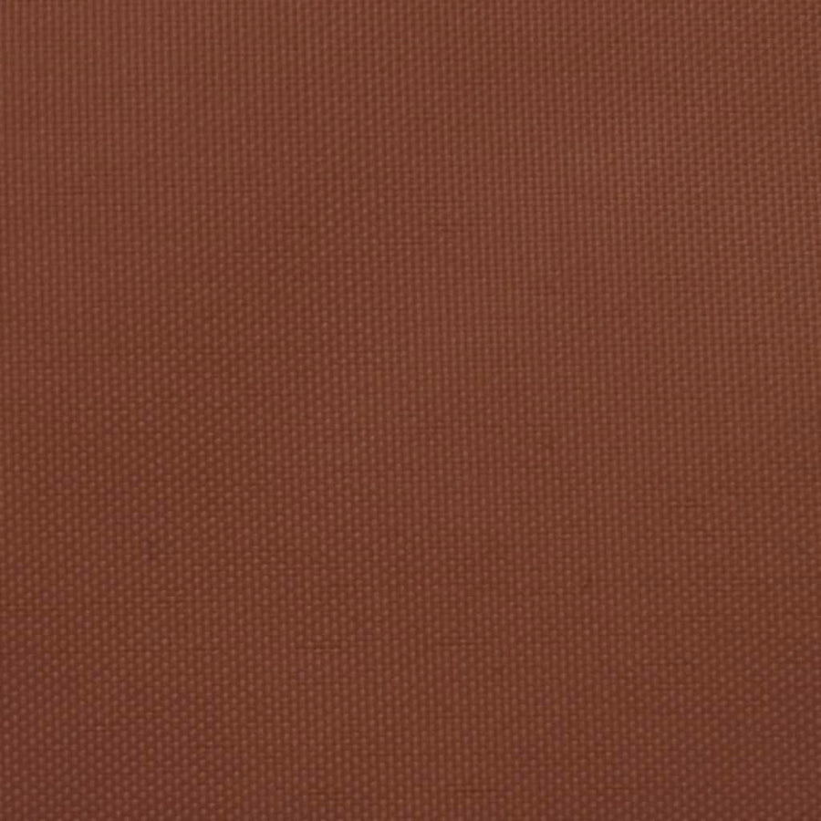 Zonnescherm rechthoekig 3x5 m oxford stof terracottakleurig 3 x 5 m