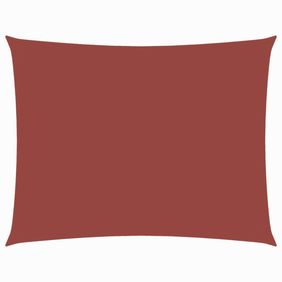Zonnescherm Rechthoekig 3,5X4,5 M Oxford Stof Kleurig Terracotta 3.5 x 4.5 m
