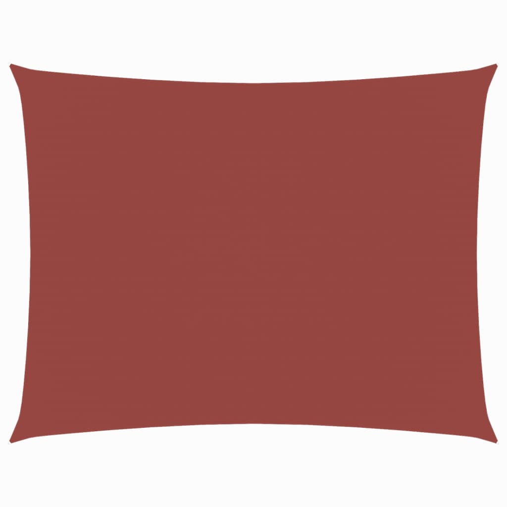 Zonnescherm Rechthoekig Oxford Stof Kleurig Terracotta 4 x 5 m