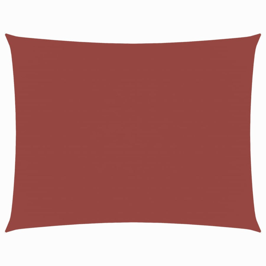 Zonnescherm Rechthoekig Oxford Stof Kleurig Terracotta 4 x 5 m