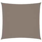 Zonnescherm vierkant 2x2 m oxford stof taupe 2 x 2 m Taupe