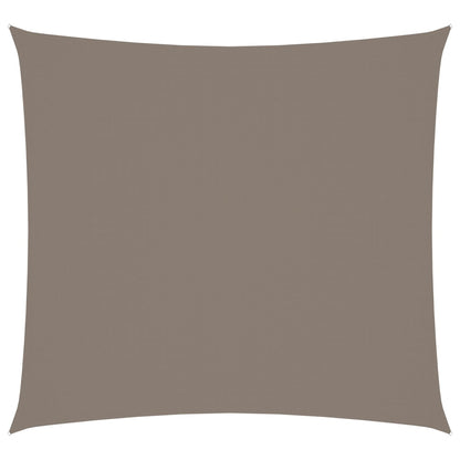 Zonnescherm vierkant 2,5x2,5 m oxford stof taupe 2.5 x 2.5 m Taupe