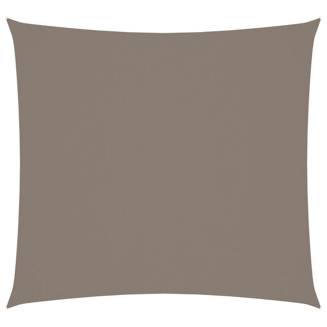 Zonnescherm vierkant 2,5x2,5 m oxford stof taupe 2.5 x 2.5 m Taupe