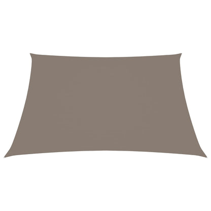 Zonnescherm vierkant 2,5x2,5 m oxford stof taupe 2.5 x 2.5 m Taupe