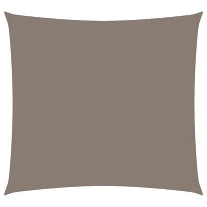 Zonnescherm vierkant 4x4 m oxford stof taupe 4 x 4 m Taupe