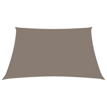 Zonnescherm vierkant 4x4 m oxford stof taupe 4 x 4 m Taupe