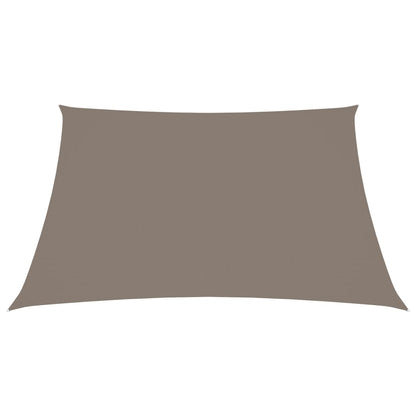 Zonnescherm vierkant 4x4 m oxford stof taupe 4 x 4 m Taupe