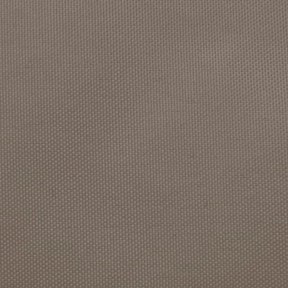 Zonnescherm vierkant 4x4 m oxford stof taupe 4 x 4 m Taupe