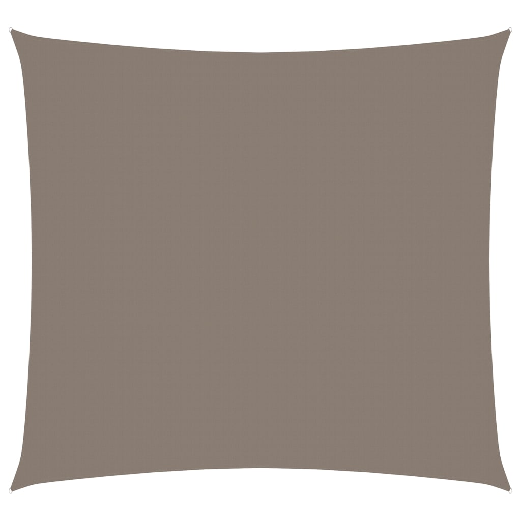 Zonnescherm vierkant 5x5 m oxford stof taupe 5 x 5 m Taupe