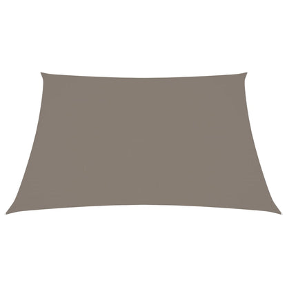 Zonnescherm vierkant 5x5 m oxford stof taupe 5 x 5 m Taupe