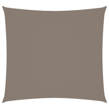 Zonnescherm vierkant 6x6 m oxford stof taupe 6 x 6 m Taupe