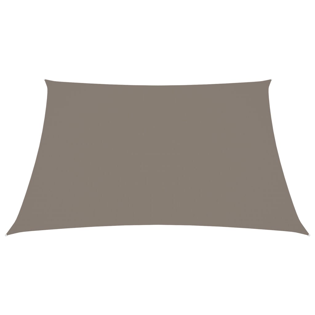 Zonnescherm vierkant 7x7 m oxford stof taupe 7 x 7 m Taupe
