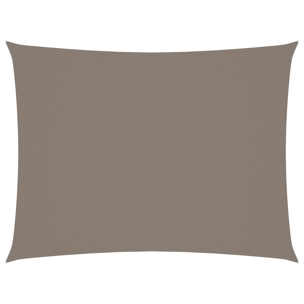 Zonnescherm Rechthoekig 2X3,5 M Oxford Stof Taupe 2 x 3.5 m