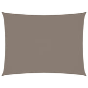 Zonnescherm 2x3,5 m oxford stof taupe