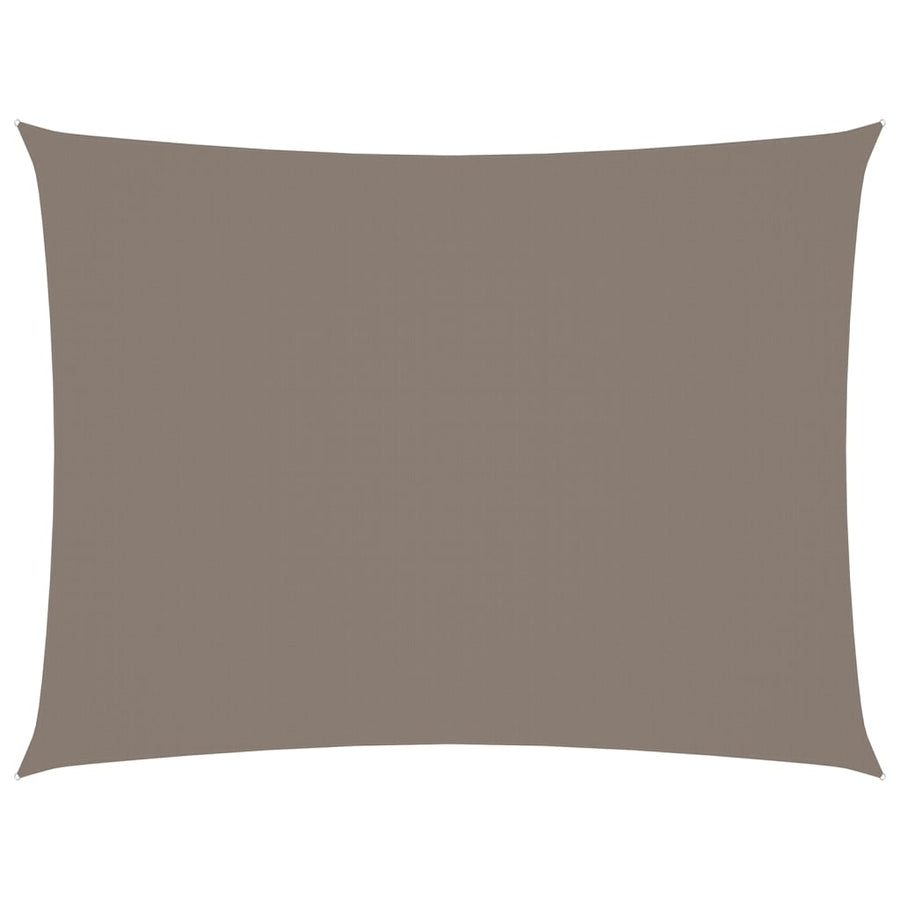 Zonnescherm Rechthoekig 2X3,5 M Oxford Stof Taupe 2 x 3.5 m