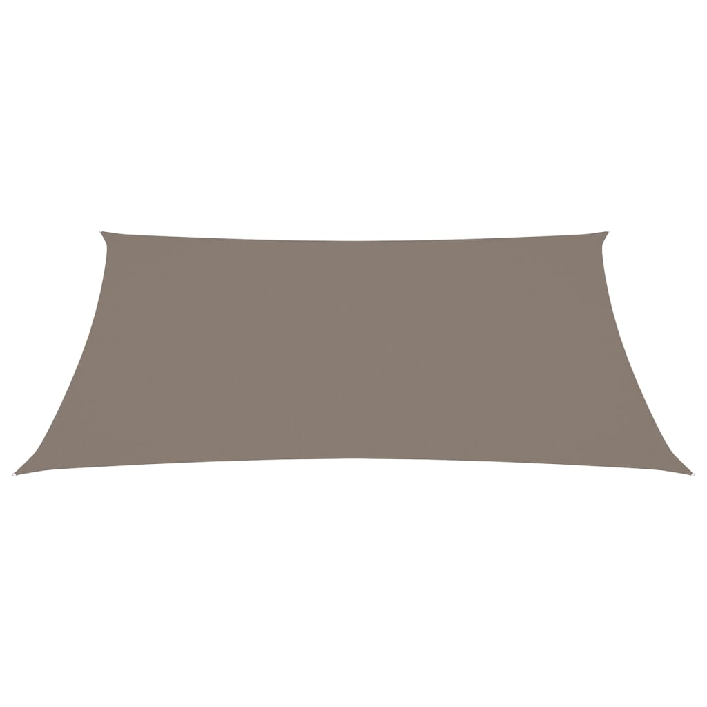 Zonnescherm Rechthoekig 2X3,5 M Oxford Stof Taupe 2 x 3.5 m