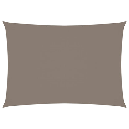 Zonnescherm Rechthoekig 2X4,5 M Oxford Stof Taupe 2 x 4.5 m