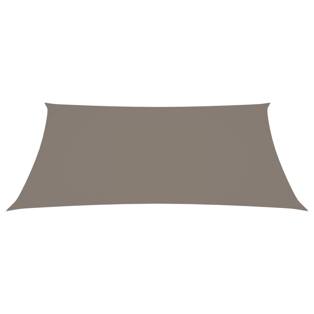 Zonnescherm Rechthoekig 2X4,5 M Oxford Stof Taupe 2 x 4.5 m