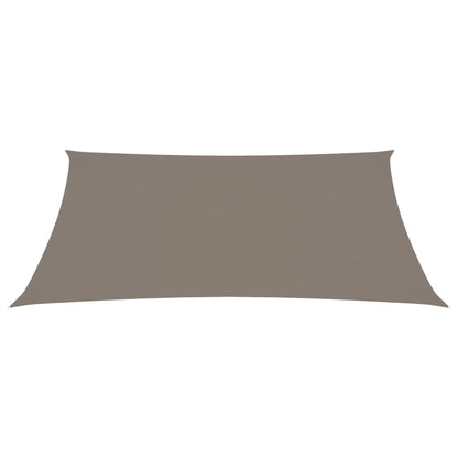 Zonnescherm Rechthoekig 2X4,5 M Oxford Stof Taupe 2 x 4.5 m