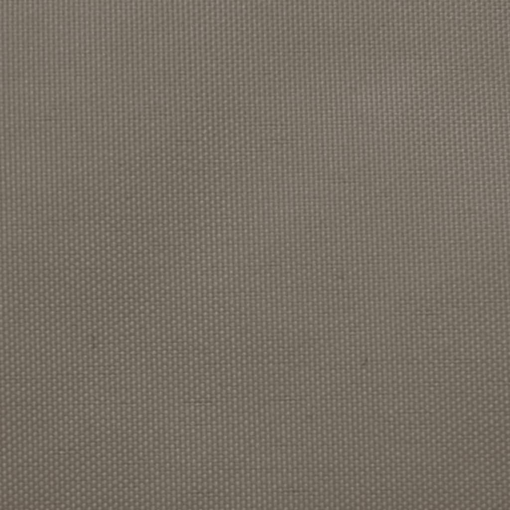 Zonnescherm Rechthoekig 2X4,5 M Oxford Stof Taupe 2 x 4.5 m