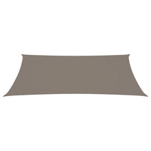 Zonnescherm Rechthoekig Oxford Stof Taupe 2 x 5 m