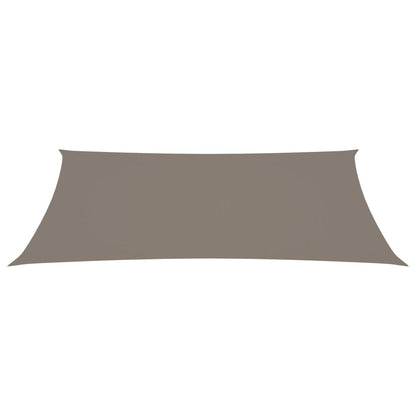 Zonnescherm Rechthoekig Oxford Stof Taupe 2 x 5 m