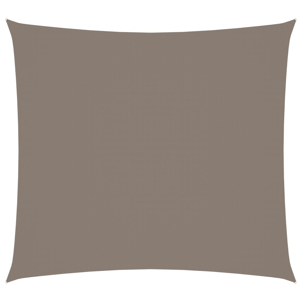 Zonnescherm Rechthoekig 2,5X3 M Oxford Stof Taupe 2.5 x 3 m