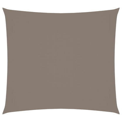 Zonnescherm Rechthoekig 2,5X3 M Oxford Stof Taupe 2.5 x 3 m
